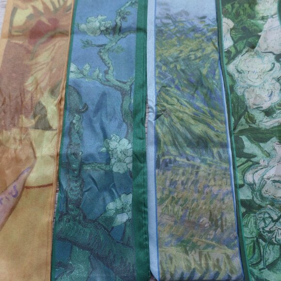 Accessories - Scarfs SET of Four (4) ARTISTIC Design NWOT